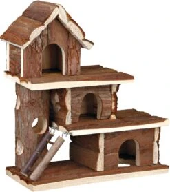 Natural Living Tammo House - Knaagdierhuis - Bruin - 25 X 30 X 12 Cm