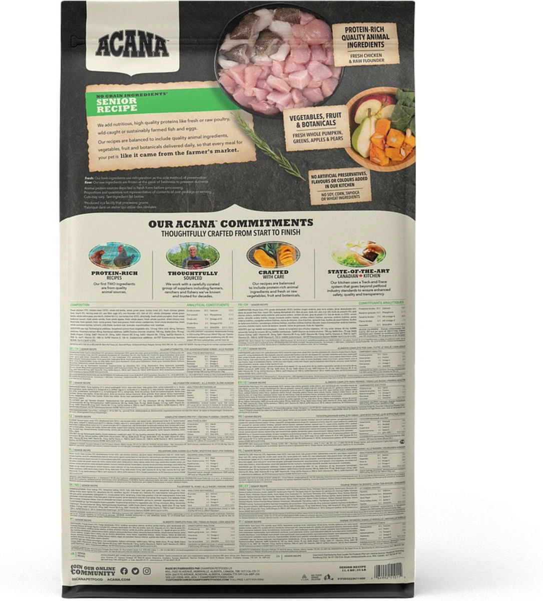 Acana Heritage Senior Dog - 11.4 KG - Image 9