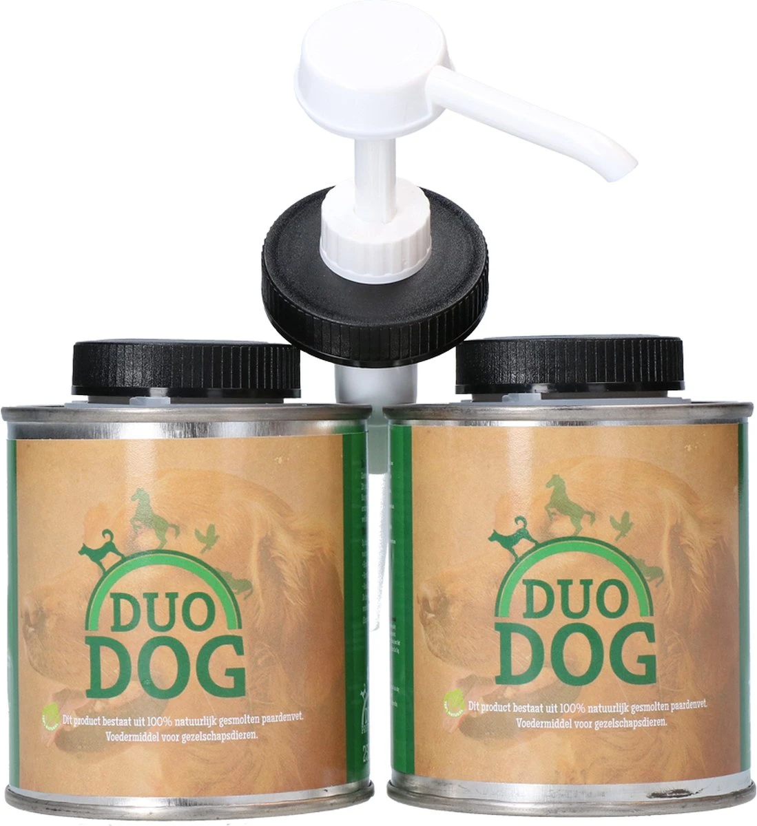 Duo Dog Hond/Kat Starterspakket + Pompje 2x 250 ML