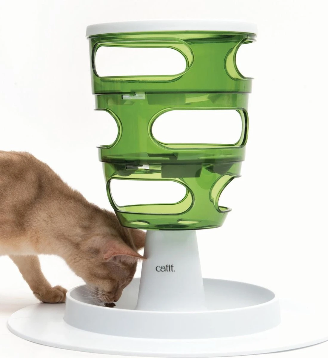 Cat-It Senses 2.0 Food Tree - Wit/Groen - Voerbak - Ø 35 Cm - Image 2