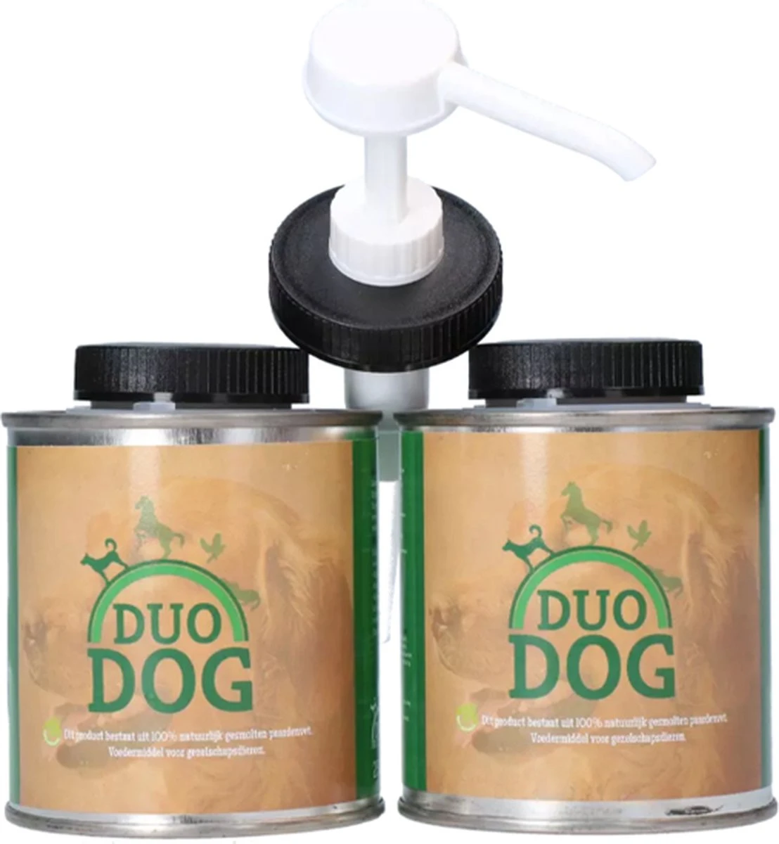 Duo Dog Hond/Kat Starterspakket + Pompje 2x 250 ML - Image 2