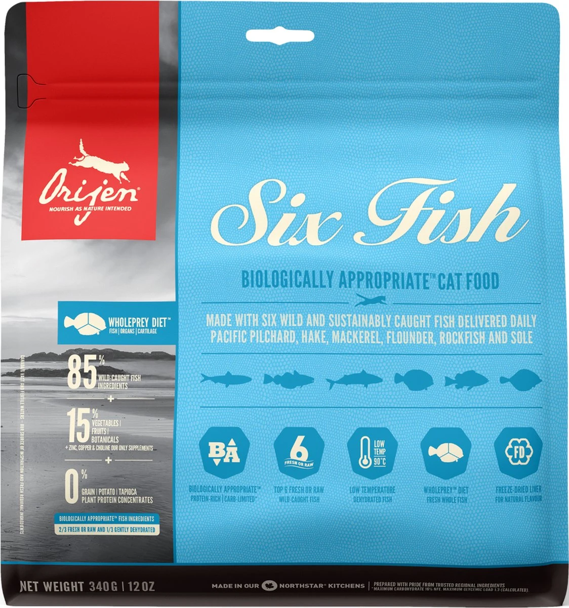 Orijen Kattenvoer Whole Prey Six Fish 5,4 Kg - Image 20