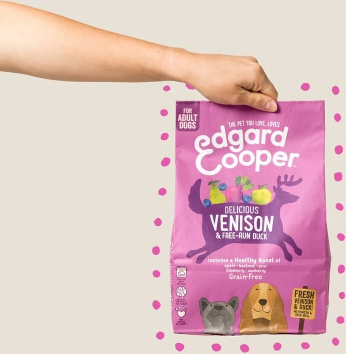 Edgard & Cooper Verse Hert & Scharreleend Adult - Hondenvoer - 12 Kg - Image 8