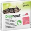 Dronspot Spot On Ontwormingsmiddel Voor Middelgrote Katten (2,5 Kg - 5 Kg) 2 Pipetten