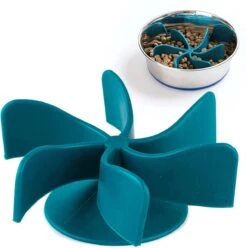 Merkloos Honden Langzaam Eten - Anti Schrok - Plaatsen In De Rvs Voerbak - Voerbak - Langzaam Eten - Eten Voeren