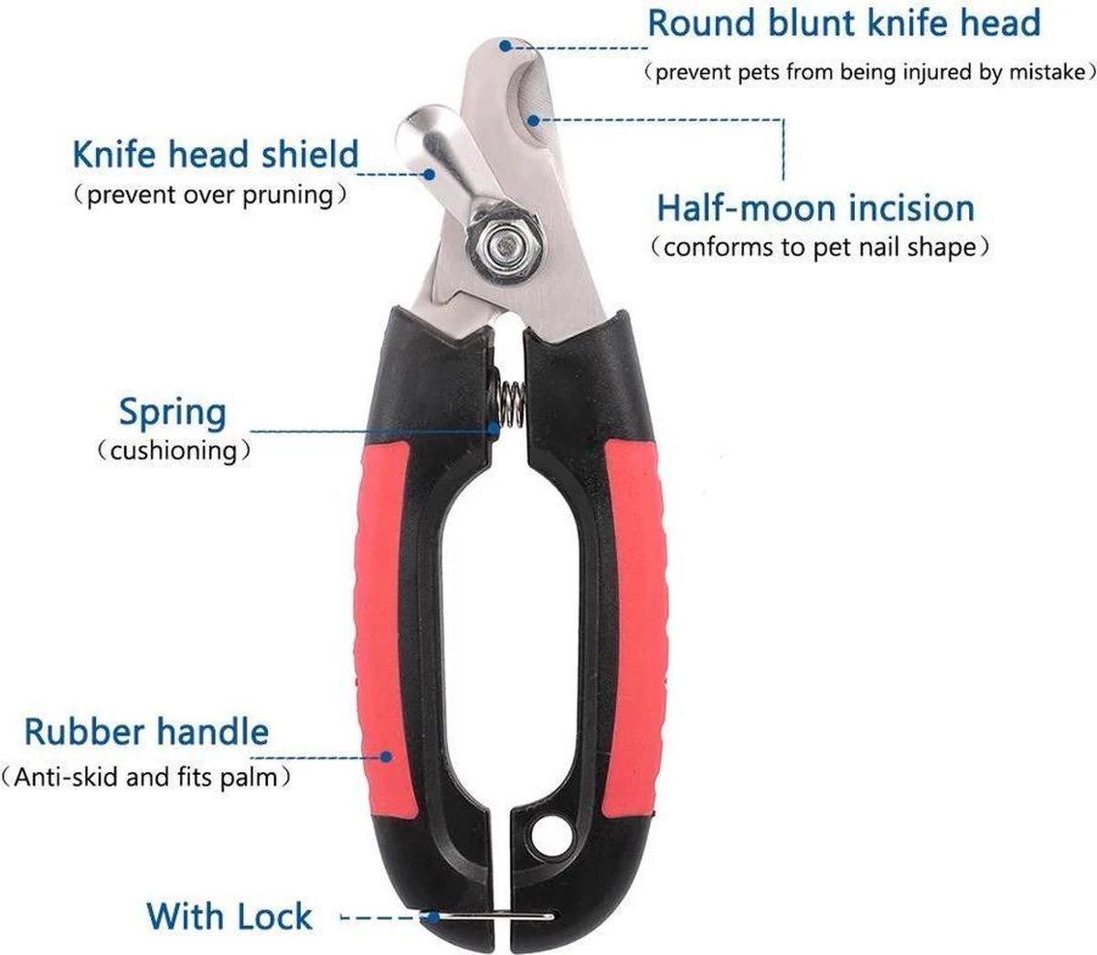 Nagelschaar Voor Dieren- Nagelknipper- Kat- Hond- Vogel Nagelschaartje - Huisdieren - Nail Clipper- Nail Cutter - Image 7