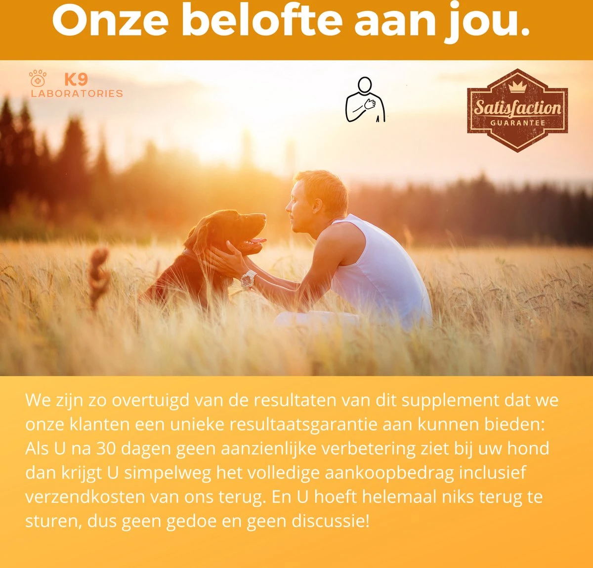 K9 Laboratories - Voordeel Pak - 120 Stuks - Voor Honden - Met Gewrichtsklachten - Artrose - Stijve Gewrichten - Ouderdom - HD - ED - Bevat Glucosamine - MSM - Chondorïtine - Voor Behoud Van Kraakbeen - Image 7