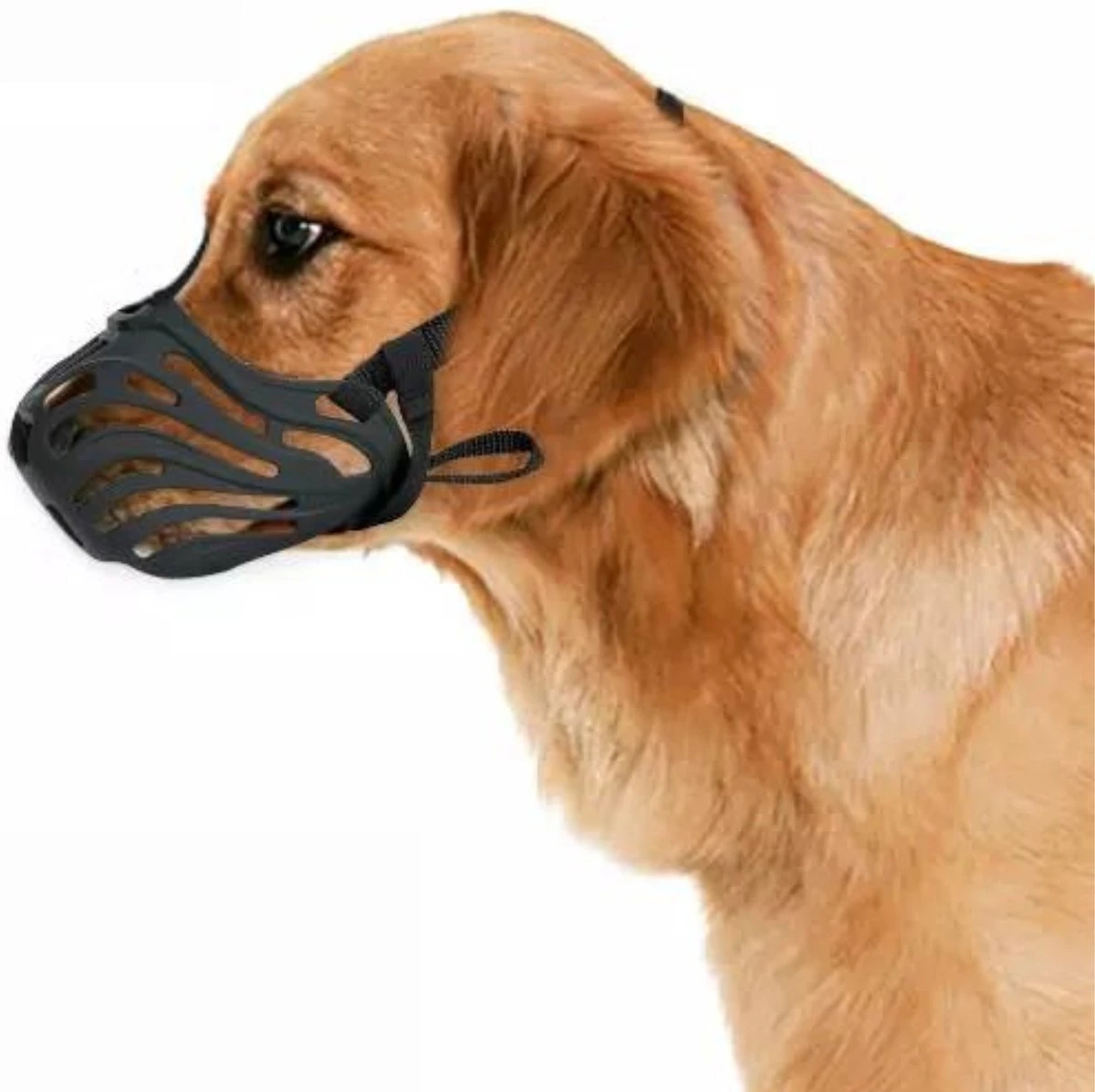 XtraSafe Muilkorf Voor Kleine Honden - Zwart - Maat 4 - Comfortabel - Image 6