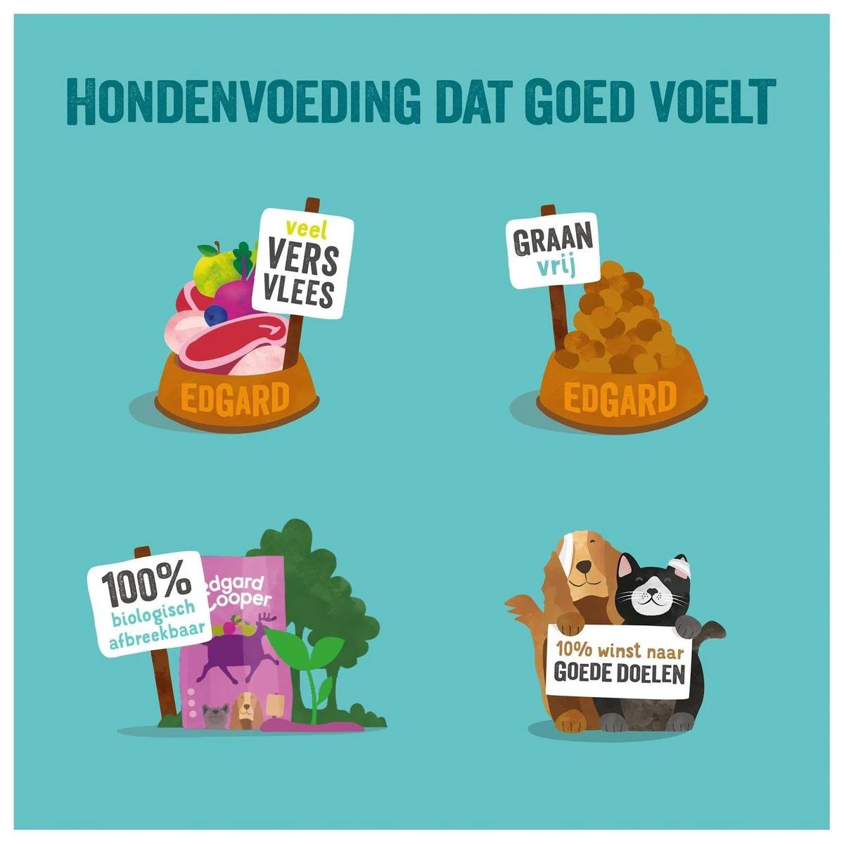 Edgard & Cooper Verse Hert & Scharreleend Adult - Hondenvoer - 12 Kg - Image 6