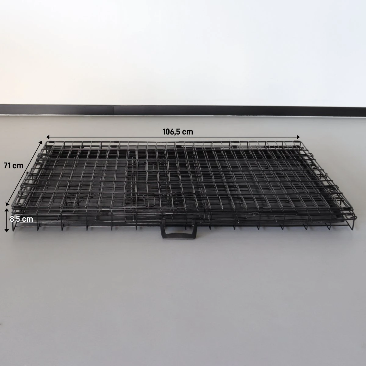 Merkloos Hondenbench - Zwart - 106 X 71 X 76 Cm - Image 5