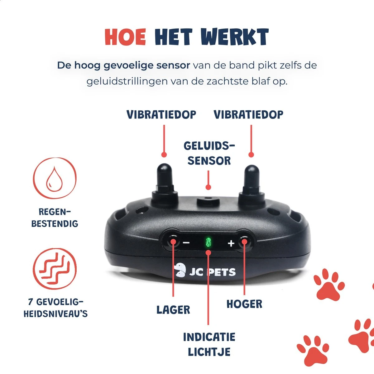 Anti Blafband - Blafband Voor Honden - Anti Blaf Apparaat - Blafband - Diervriendelijk & Zonder Schok - Image 10