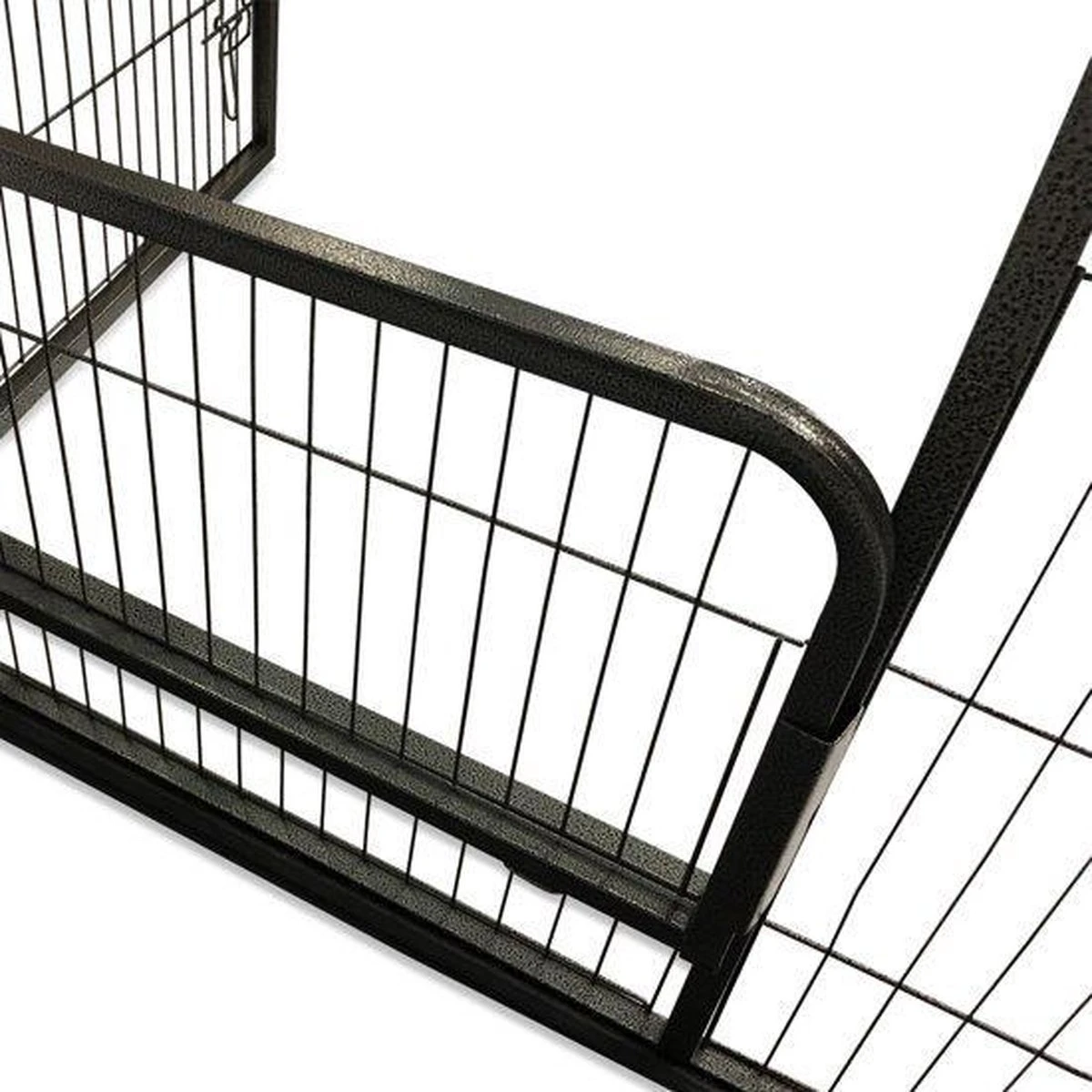 MaxxPet Puppyren - Hondenbench - Puppykennel - Hondenren - 125 X 78 X 80 Cm - Zwart - Image 7