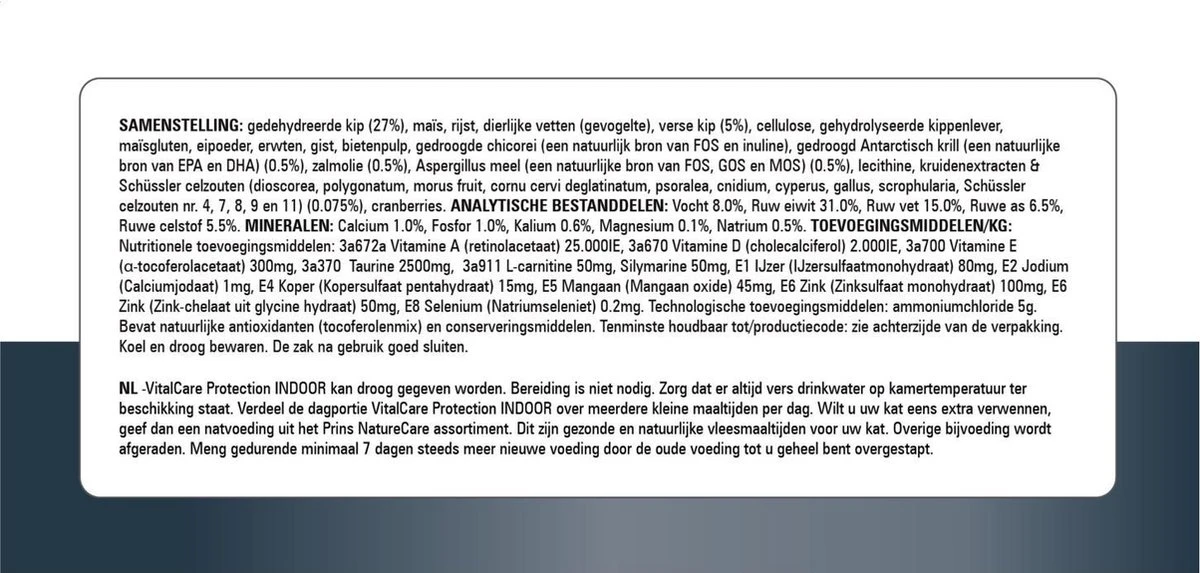 Prins VitalCare Protection Indoor Kattenvoer 5 Kg - Image 7