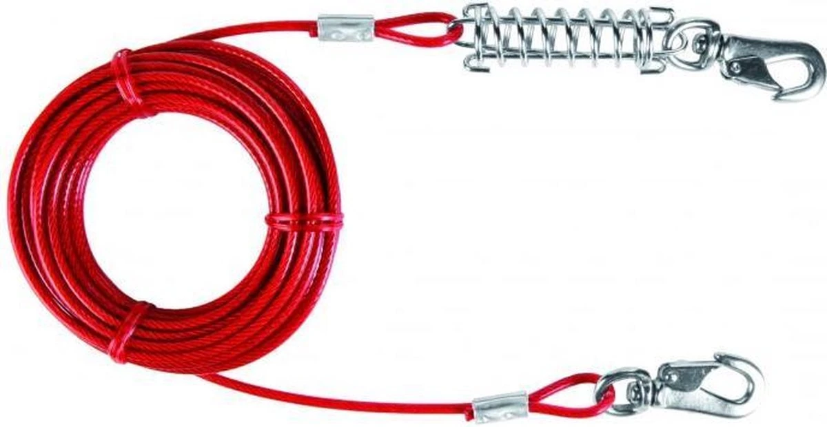 Trixie Aanleglijn Rood - 5 MTR - Image 2