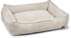 Designed By Lotte Hondenmand Ribbed Lichtgrijs 95 X 80 Cm - Hond