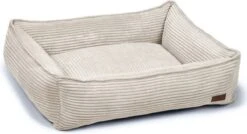 Designed By Lotte Hondenmand Ribbed Lichtgrijs 80 X 70 Cm - Hond