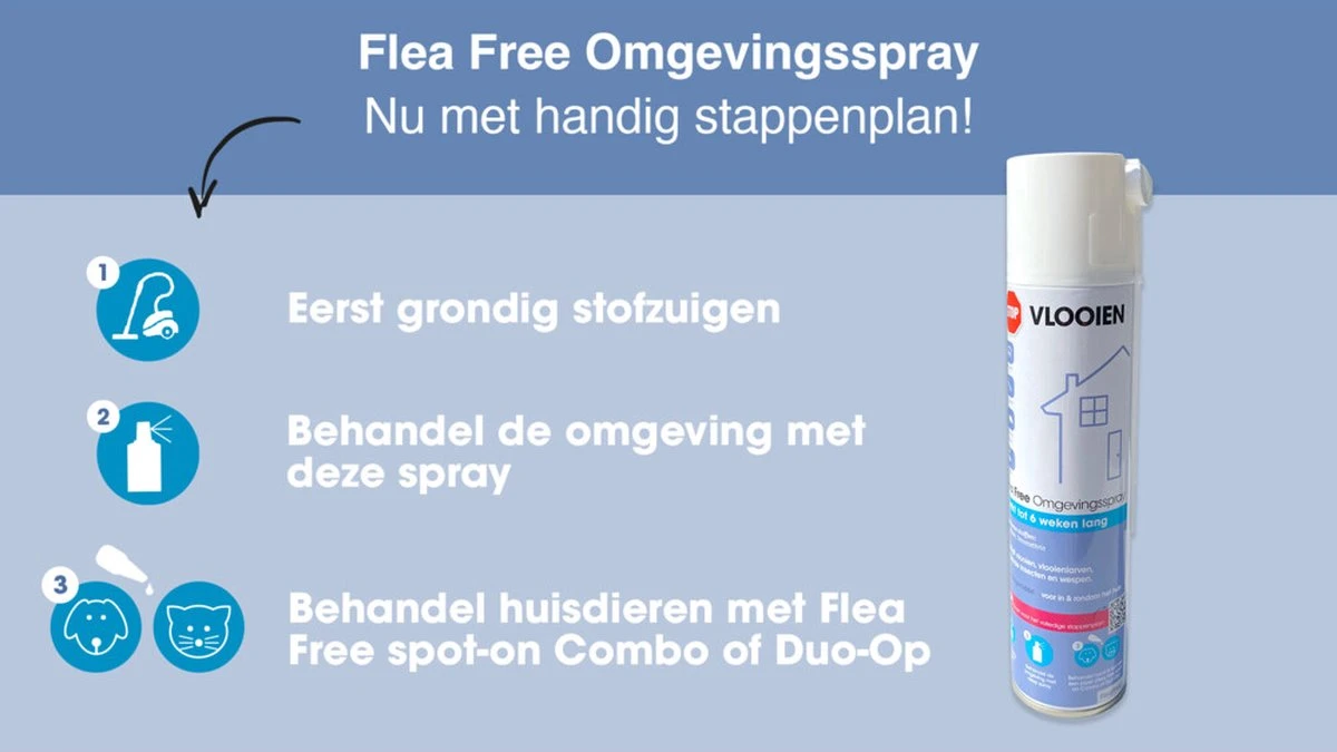 Exil Flea Free Ongediertespray - Werkt 4 Tot 6 Weken - 400 Ml - Image 3