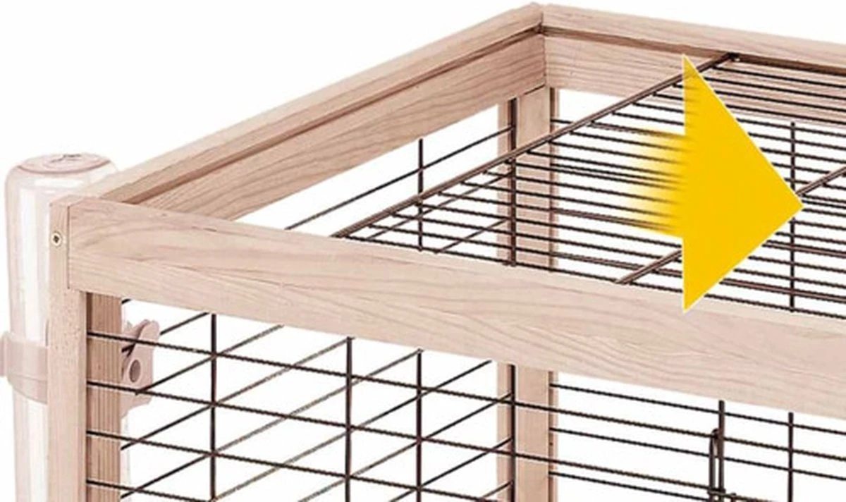 Ferplast Cavia / Konijnenkooi Arena Zwart 82x52x45,5 Cm - Image 5