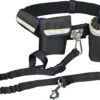 Trixie Heupriem Met Jogginglijn Zwart - RIEM 60-120 CM LIJN 100-135 CM