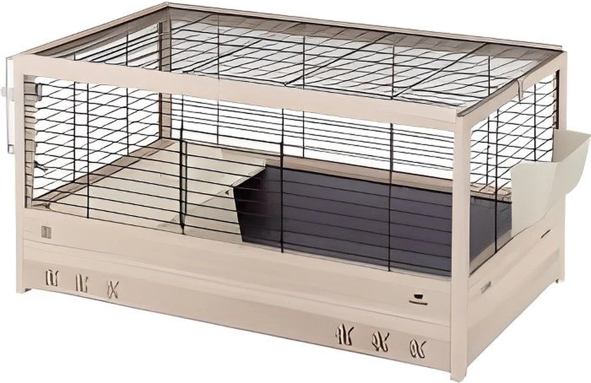 Ferplast Cavia / Konijnenkooi Arena Zwart 82x52x45,5 Cm - Image 6