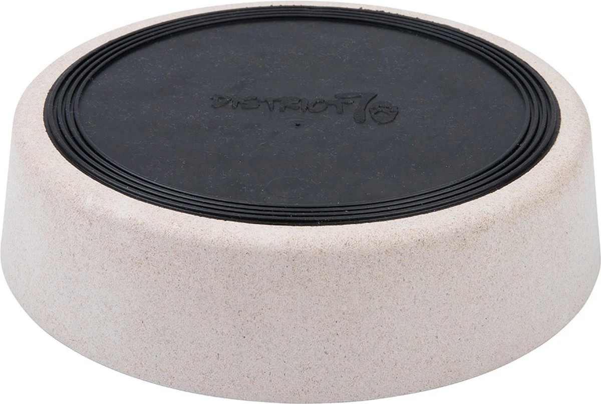 District 70 BAMBOO Slowfeeder - Stijlvolle Anti-schrok Voerbak Voor Honden - Kleur: Donkergrijs, Maat: Large Ø28 Cm (2500 ML) - Image 10