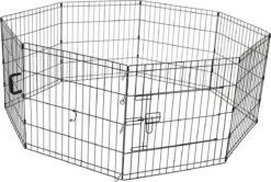 Adori Puppy Ren Zwart - Hondenbench - 61x61 Cm