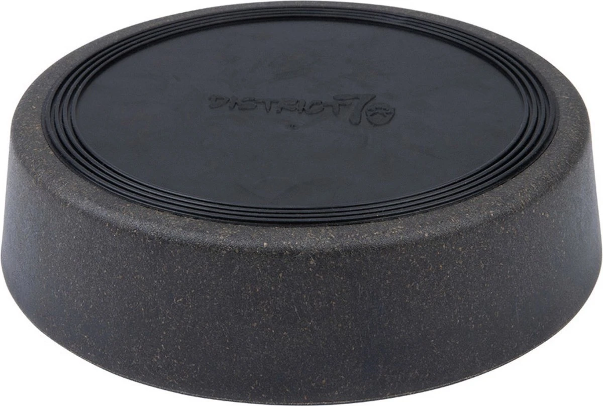 District 70 BAMBOO Slowfeeder - Stijlvolle Anti-schrok Voerbak Voor Honden - Kleur: Donkergrijs, Maat: Large Ø28 Cm (2500 ML) - Image 5