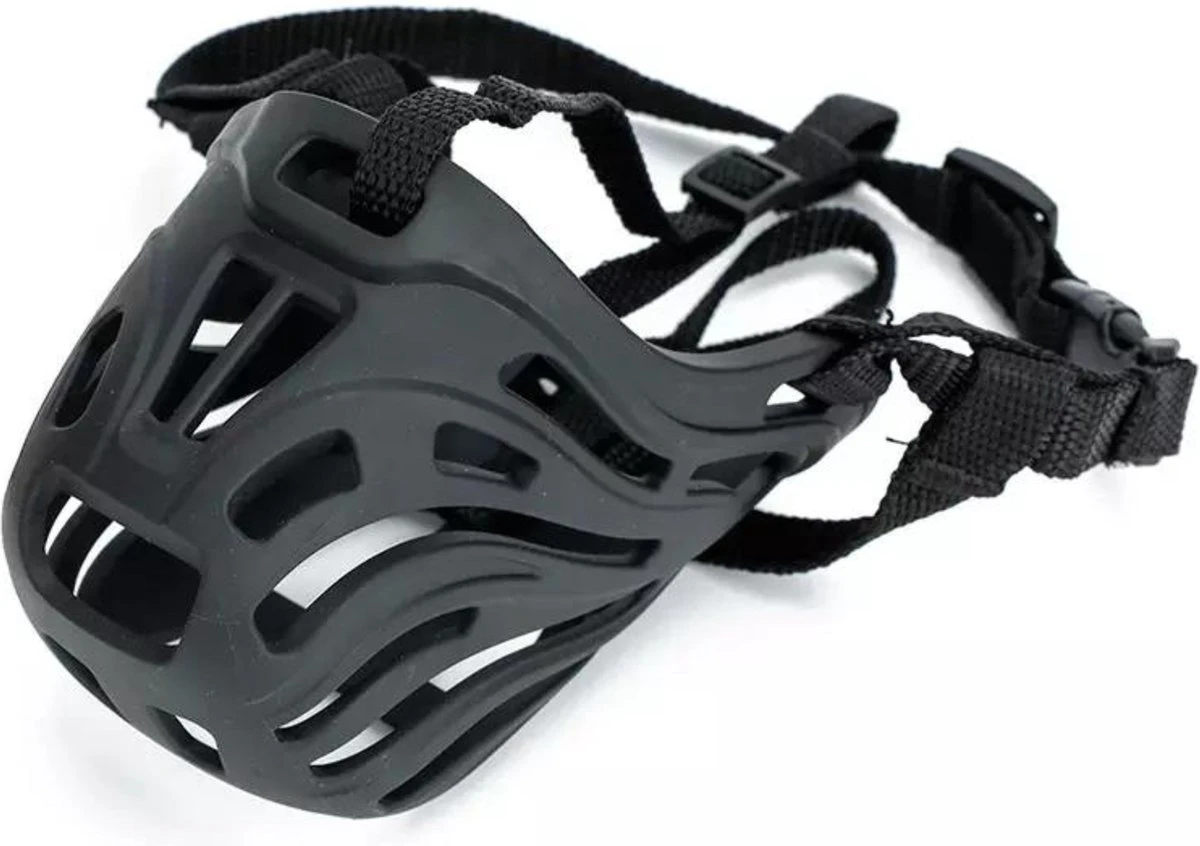 XtraSafe Muilkorf Voor Kleine Honden - Zwart - Maat 4 - Comfortabel - Image 2