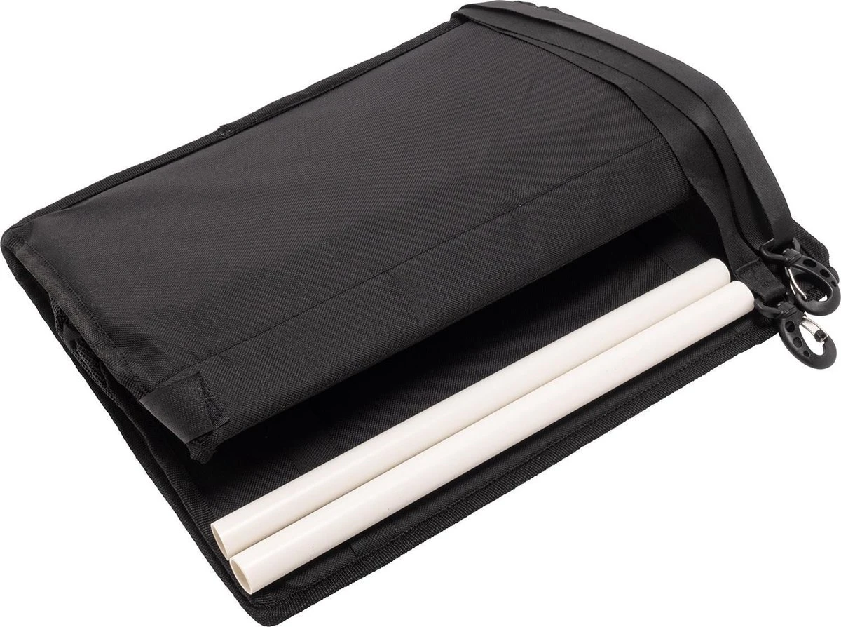 Opvouwbare Autostoel Hond - Hondenmand Auto - Hondenstoel Auto - Automand Hond - Inclusief Veiligheidsgordel En Opbergvak - Luxe Design - Zwart - Image 4