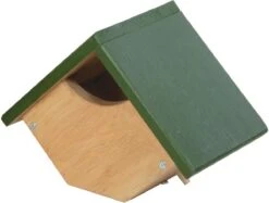 Merkloos Nestkast Roodborst/Winterkoninkje - 25,5 X 19,5 X 17 Cm