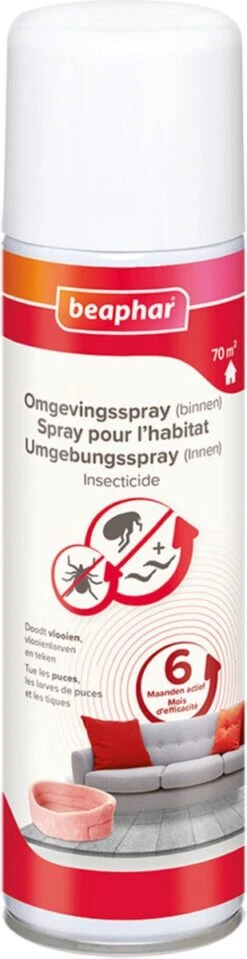 Beaphar Omgevingsspray Vlooienspray 250 Ml