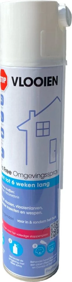 Exil Flea Free Ongediertespray - Werkt 4 Tot 6 Weken - 400 Ml