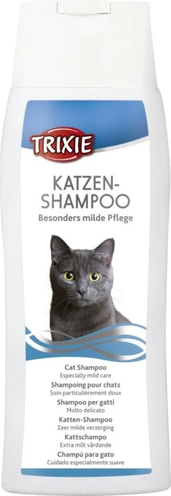 Kattenshampoo - Trixie - Shampoo Kat - 250 Ml - Milde Verzorging - Kamille Extract