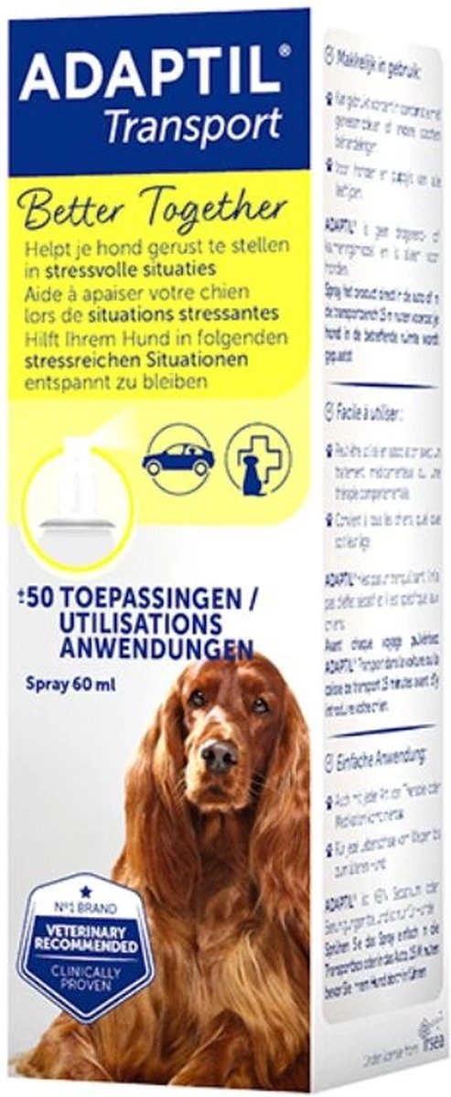 Adaptil Antistressmiddel - Transport Spray Hond - 20 Ml - Image 7