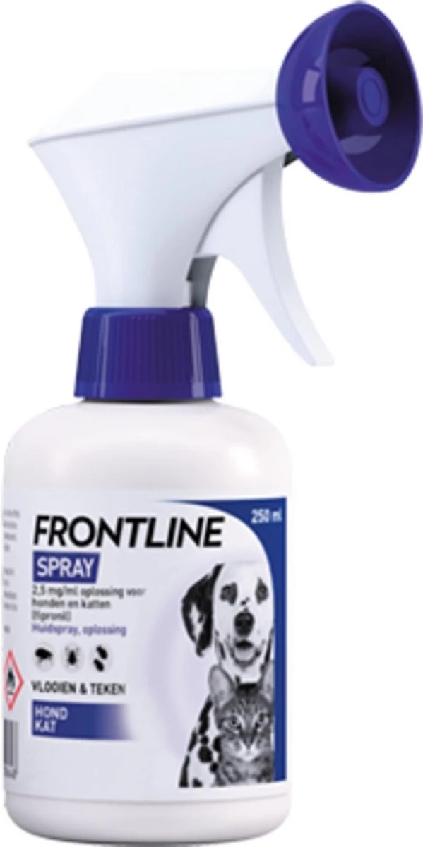 Frontline Spray Anti Vlooienmiddel En Tekenmiddel - Hond En Kat - 100 Ml - Image 3