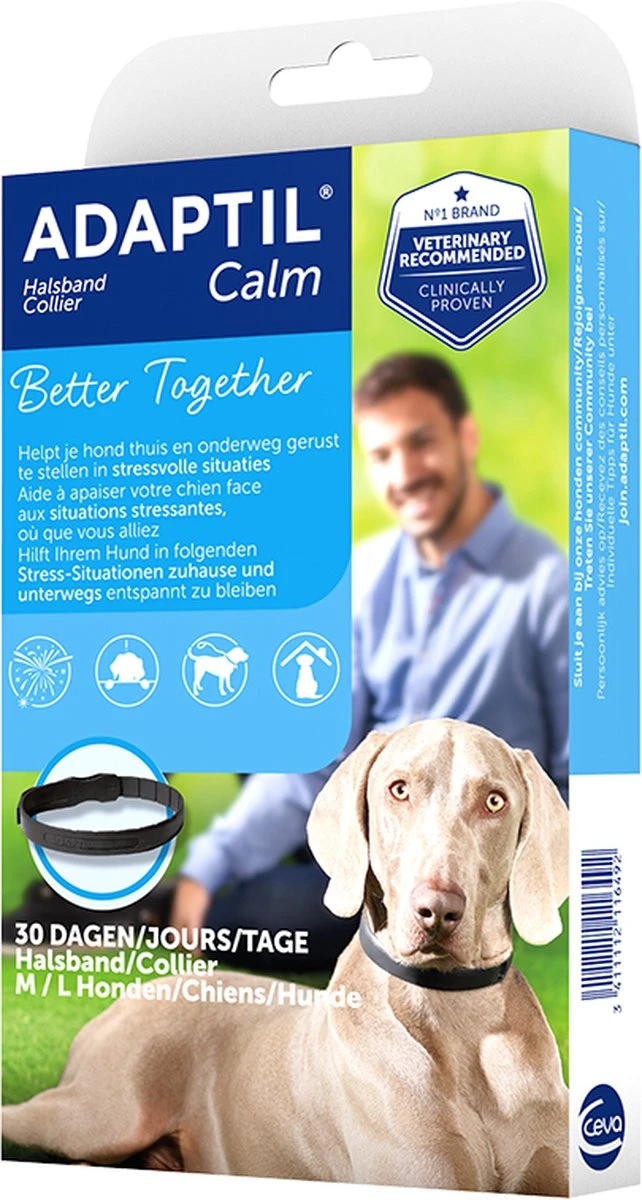 Adaptil Calm Halsband - M/L - 70 Cm - Anti-stress Halsband Voor Honden - Image 5
