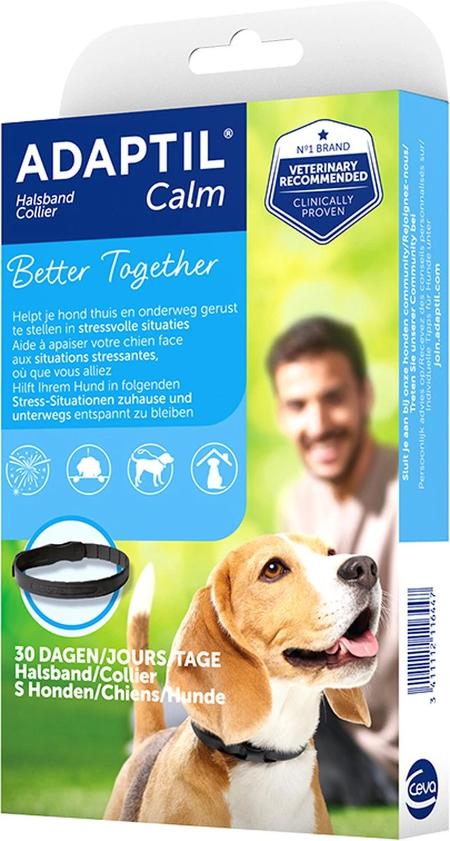 Adaptil Calm Halsband - S/M - 45 Cm - Anti-stress Halsband Hond - Image 4