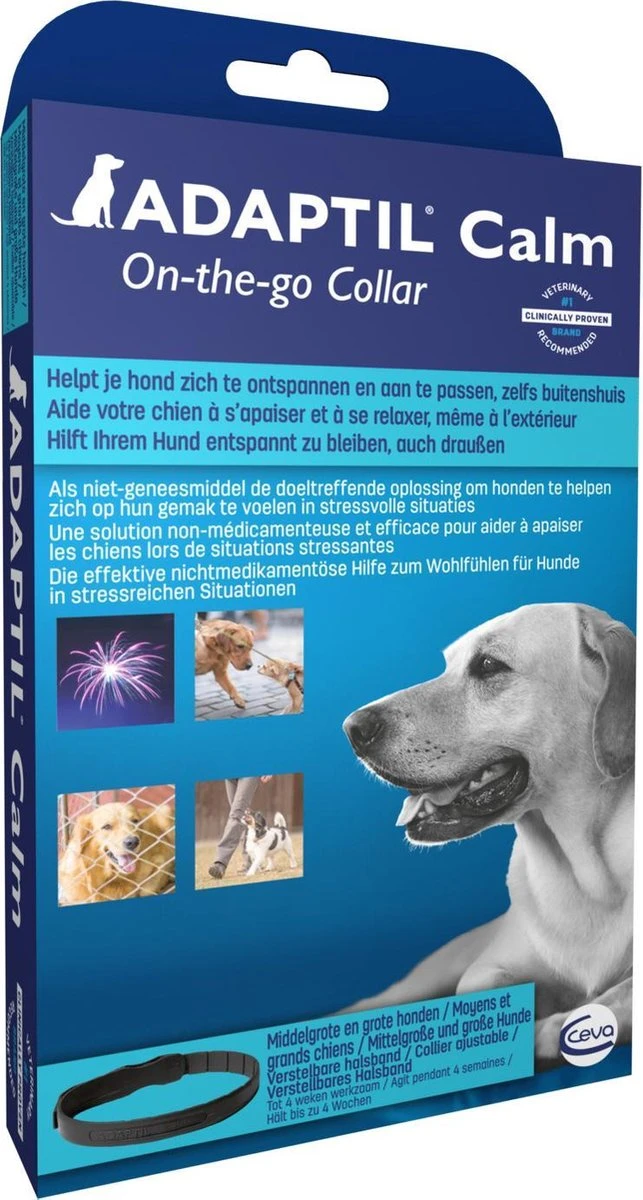Adaptil Calm Halsband - M/L - 70 Cm - Anti-stress Halsband Voor Honden - Image 6