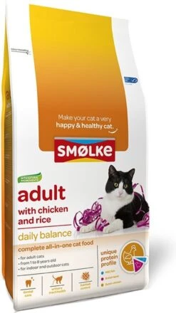 Smolke Adult Chicken & Rice 10 Kg - Kat