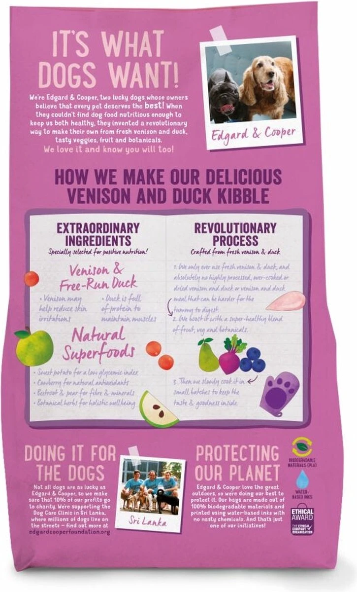 Edgard & Cooper Verse Hert & Scharreleend Adult - Hondenvoer - 12 Kg - Image 5