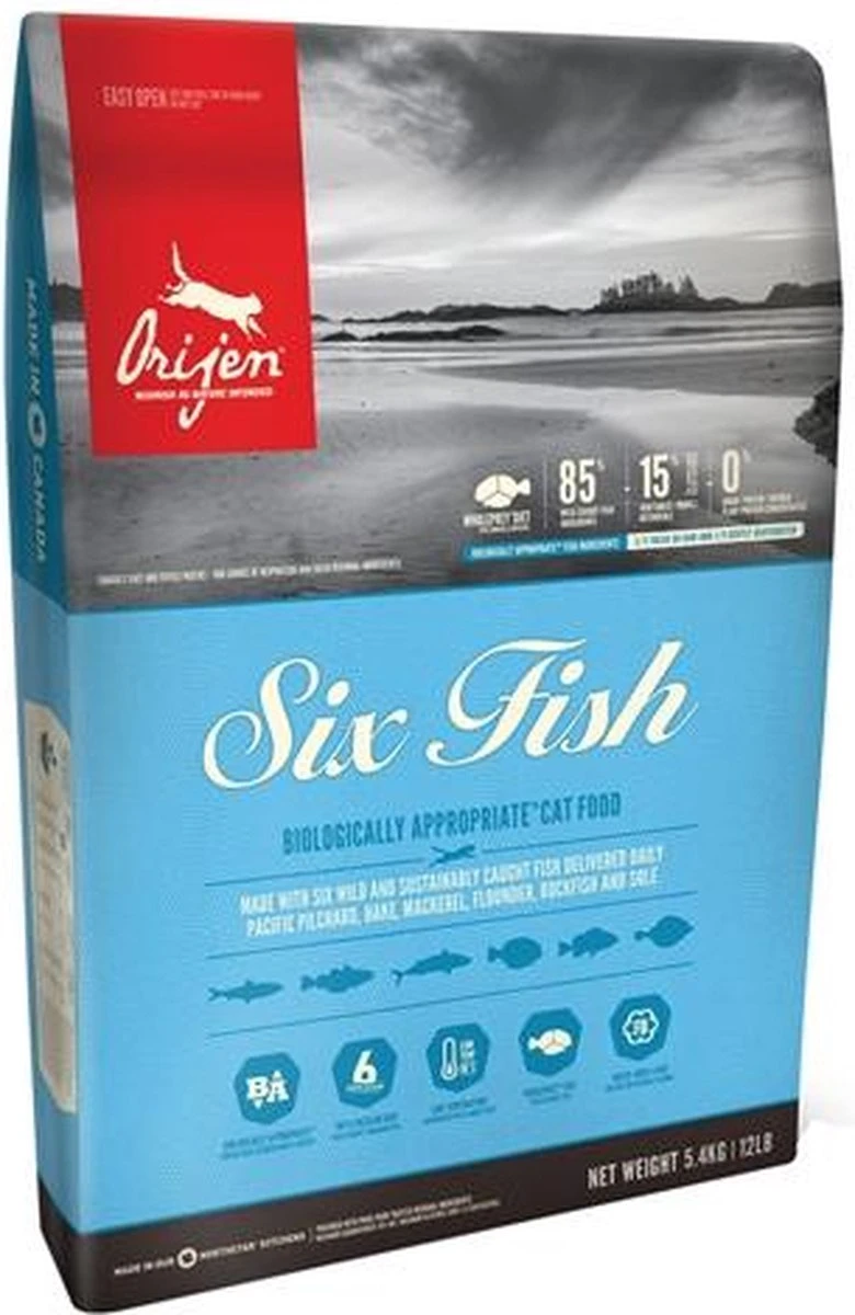 Orijen Kattenvoer Whole Prey Six Fish 5,4 Kg - Image 17