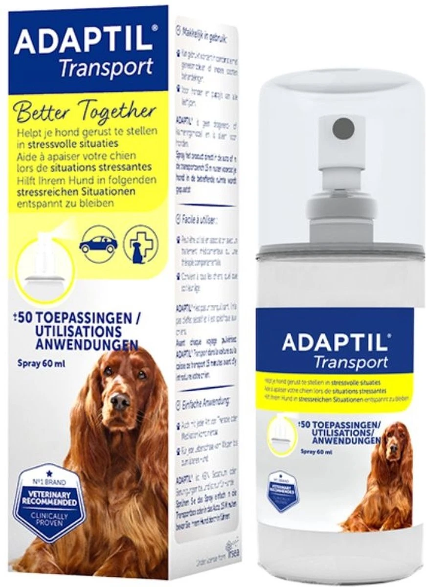 Adaptil Antistressmiddel - Transport Spray Hond - 20 Ml - Image 2