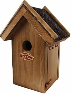 Esschert Design Vogelhuisje - Bruin - 21,5 X 16 X 11,3 Cm