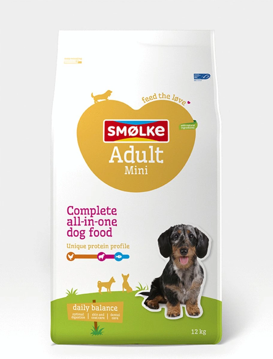 Smolke Adult Mini - Kip - Hondenvoer - 12 Kg - Image 15