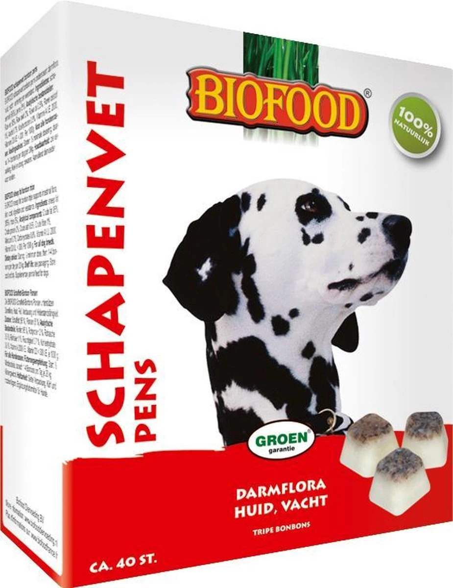 Biofood BF Petfood Schapenvet Bonbons Pens 40 Stuks - Image 5
