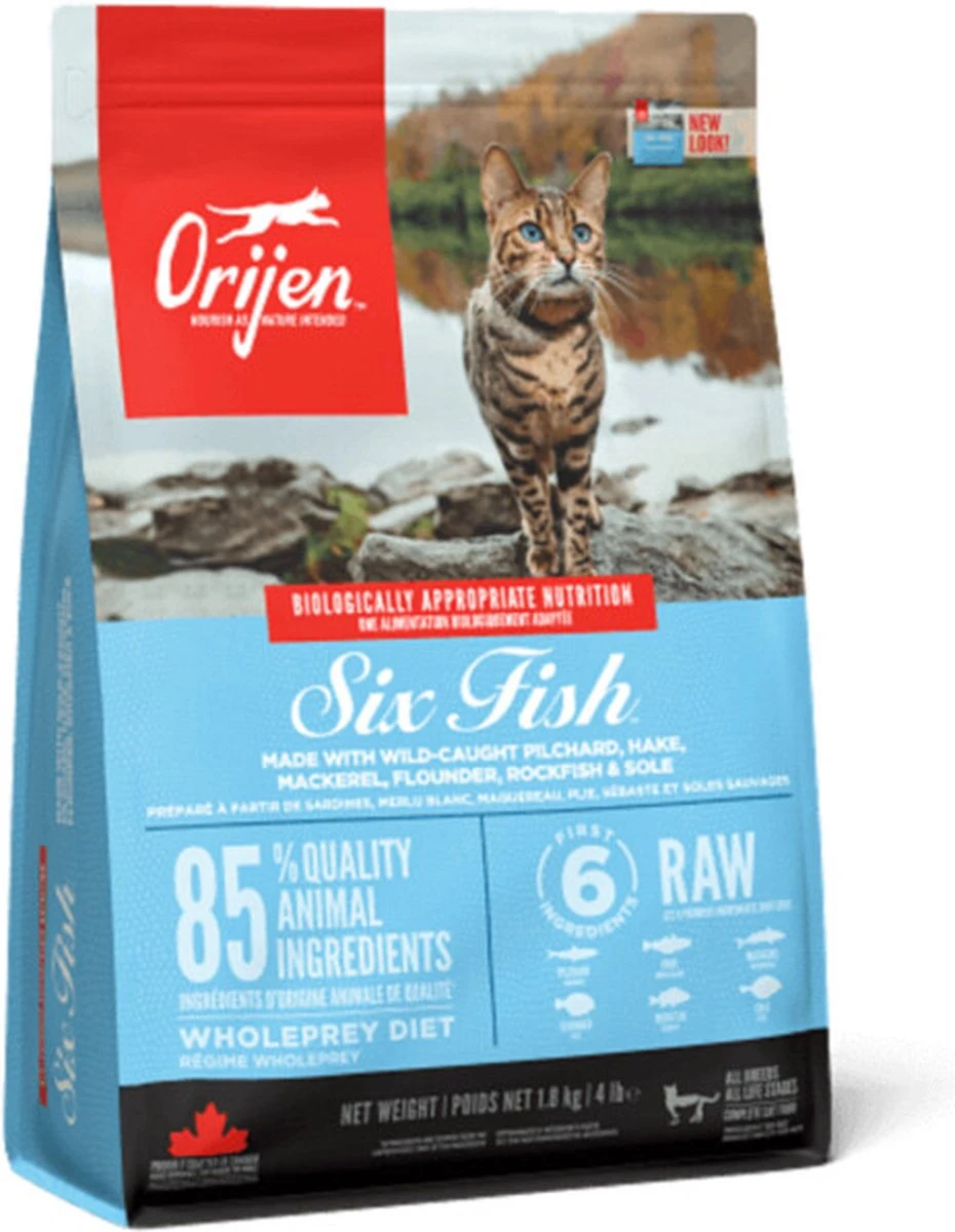 Orijen Kattenvoer Whole Prey Six Fish 5,4 Kg - Image 14