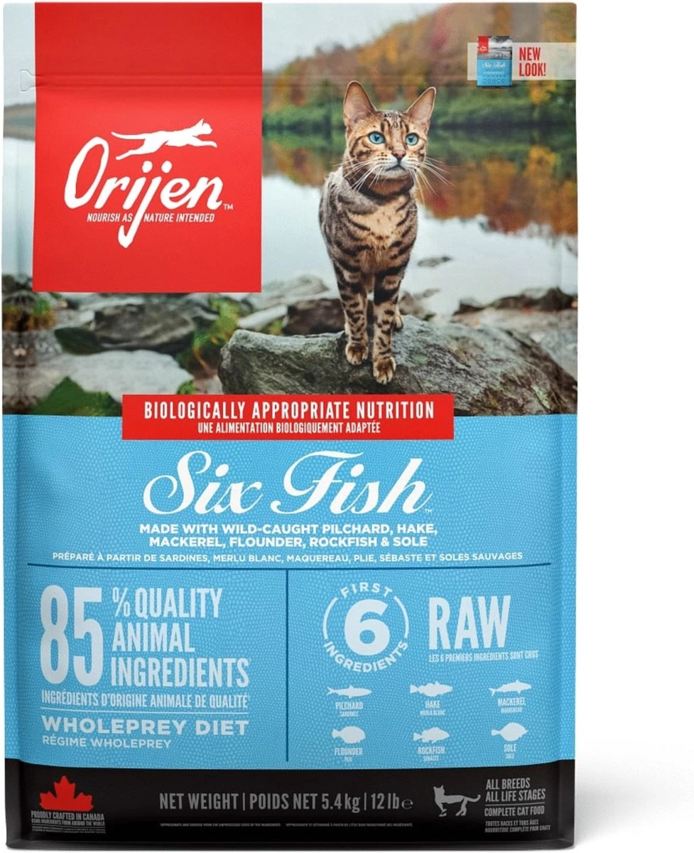 Orijen Kattenvoer Whole Prey Six Fish 5,4 Kg - Image 13