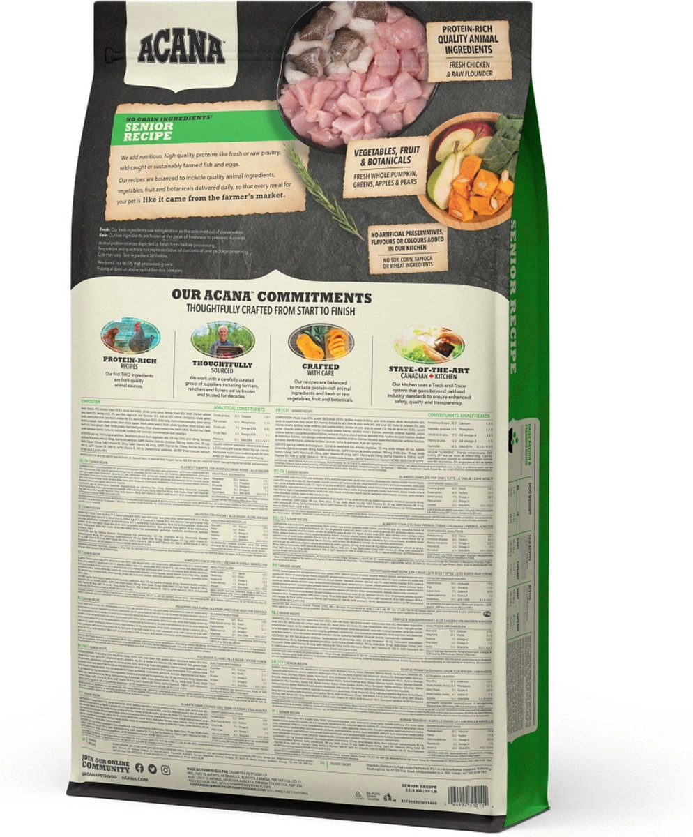 Acana Heritage Senior Dog - 11.4 KG - Image 10